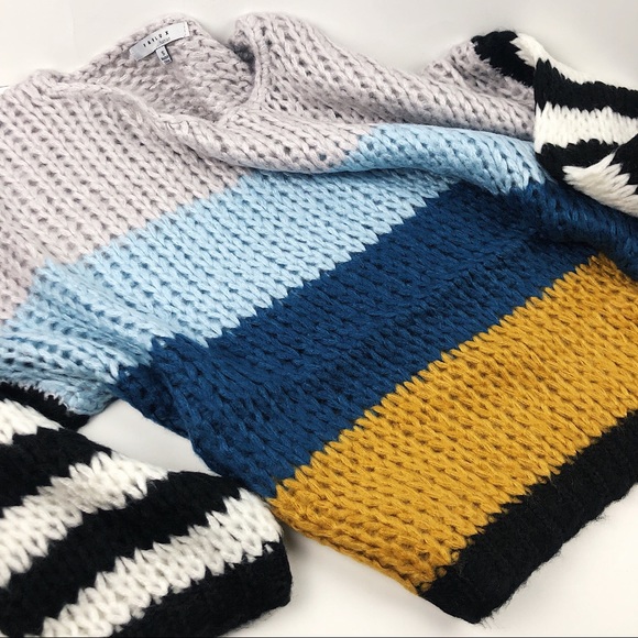 NEW 🍂💙LOVELY KNIT SWEATER - Picture 4 of 7